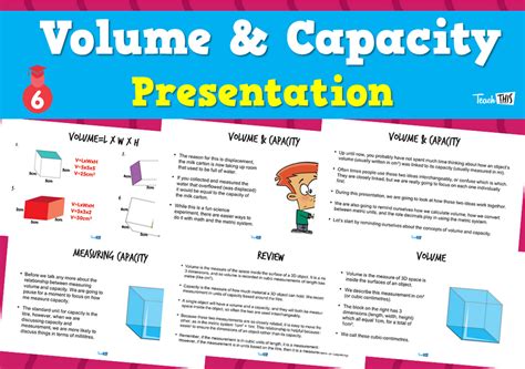 Volume And Capacity Presentation Teacher Resources And Classroom