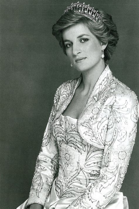 Diana Princess Of Wales Photographed By Terence Donovan For British