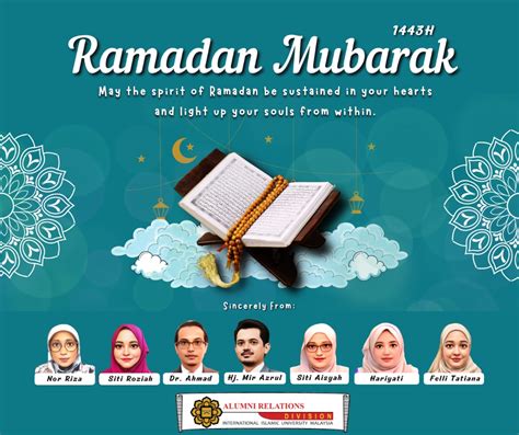 Ramadhan Mubarak 1443h