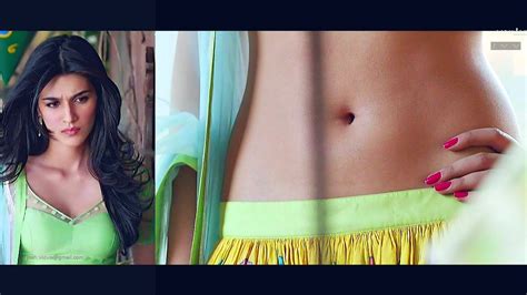 Kriti Sanon Bollywood Actress 05 Lehenga Choli Hot Navel Show Pics