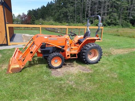 Kubota L3400 D Only 896 Hrs With Front Loader 4x4 Diesel North