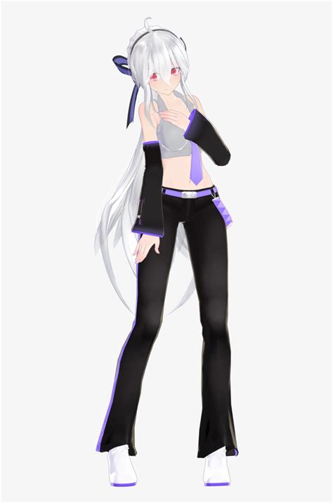 Coa Tda Haku Haku Vocaloid Mmd Free Transparent Png Download Pngkey