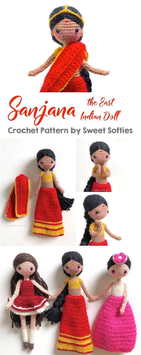Crochet Doll Pattern Easy Crochet Patterns Crochet Dolls Crochet