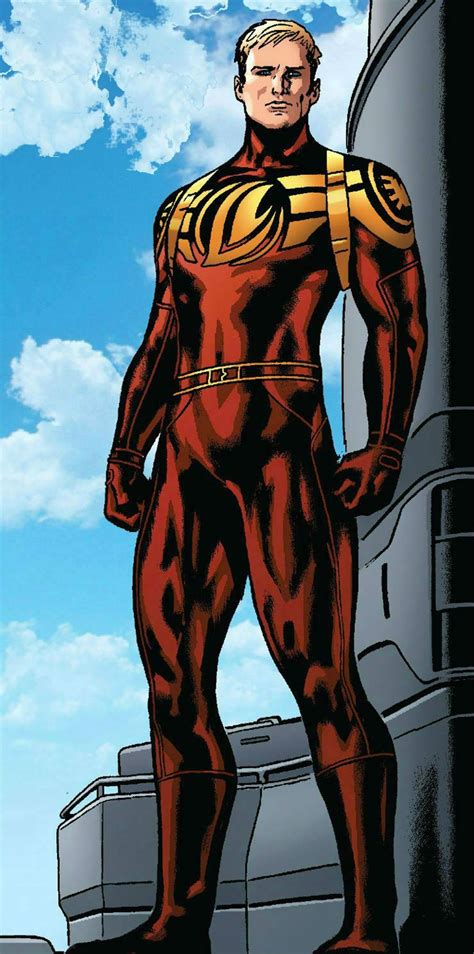 The Original Human Torch Agent Of Shield Android Earth