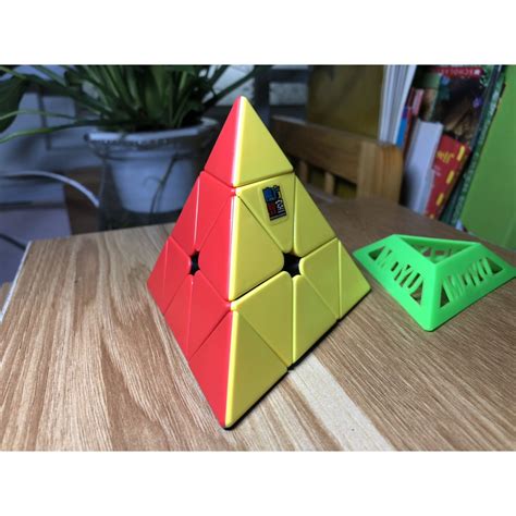 Mua Kh I Rubik Pyramid Moyu Meilong Stickerless Ch I Rubic Kim T