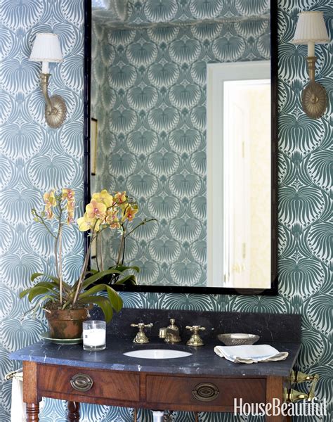 Lotus Wallpaper Amazing Bathrooms Bathroom Colors Teal Wallpaper