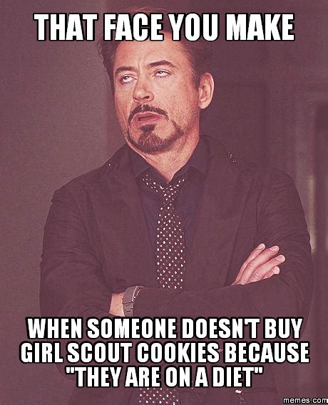2015 Gs Cookie Memes Girl Scout With A Cause