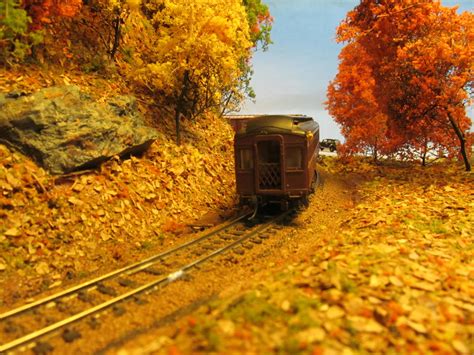 Fall Scenes On The Lvrr Branch Red Mountain Railroad