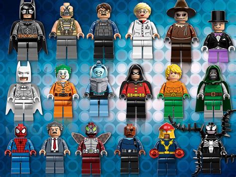 lego super heroes minifigures for 2013