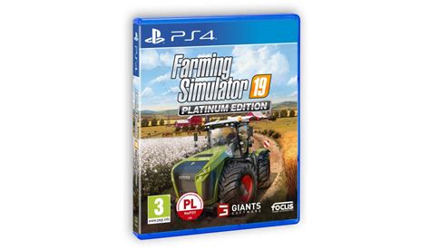 Farming Simulator 19 Edycja Platynowa Gra Ps4 Kompatybilna Z Ps5