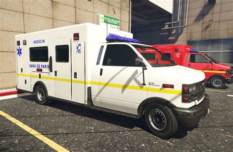 French Ambulance Divers Pour Gta V Sur Gta Modding