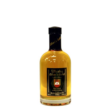 Allans Gold Whisky Cave De La Crausaz Vinea Helvetica