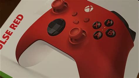 Unboxing Pulse Red Control De Xbox Series Xs Youtube