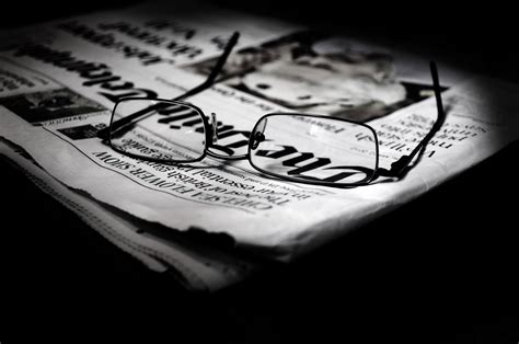 Newspapers And Glasses Free Stock Photo Public Domain Pictures