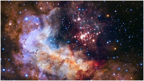 Nasas Hubble Space Telescope Displays Two Stars Going Haywire See