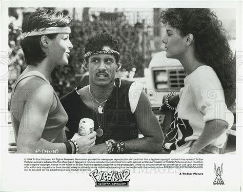 Actors Adolpho Zinones Lucinda Dickey Suzie Bono Breakin 2 1984 Vintage Promo Photo Print