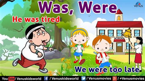 Was, Were (Examples) ~ Grammar Class - YouTube