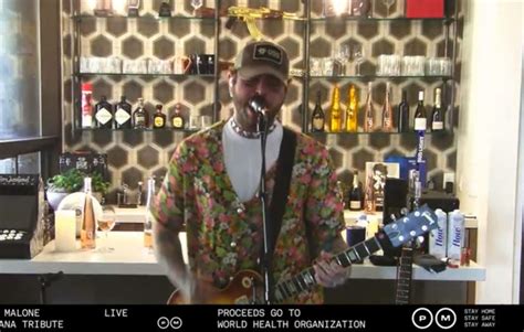 Post Malones Nirvana Tribute Livestream Was Wild And Heavy