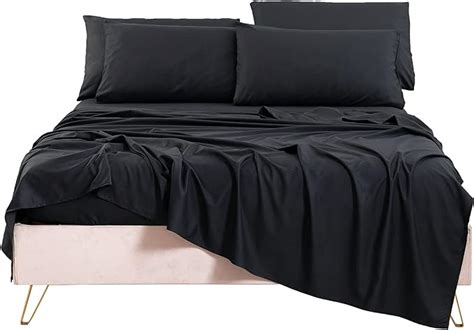 Amazon Bedlifes Queen Sheet Set Cooling Sheets Ultra Soft Silky