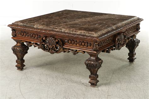 Ashley Furniture Casa Mollino Marble Top Coffee Table Ebth