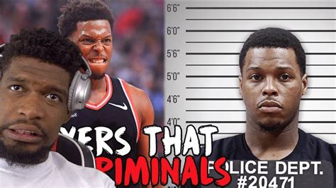 wait kyle lowry 10 nba players you didn t know were criminals youtube
