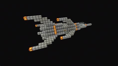 Small Space Ship Minecraft Map