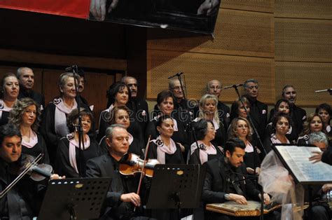 Modern Turkish Classical Music Choir Editorial Photography Image Of