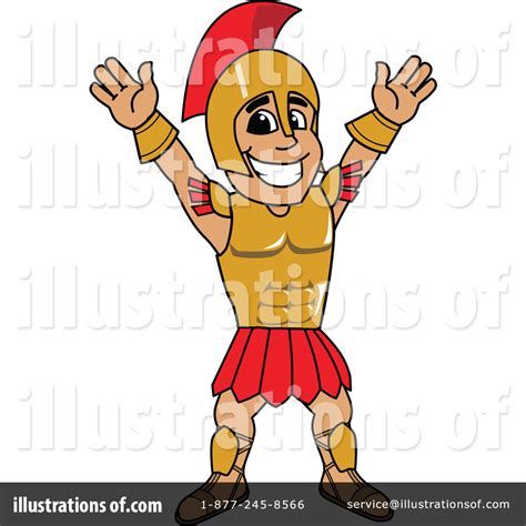 Spartan Clipart Illustration By Toons Biz