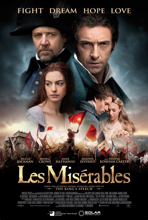 les miserables movie review golden globe best picture performances from hugh jackman and anne