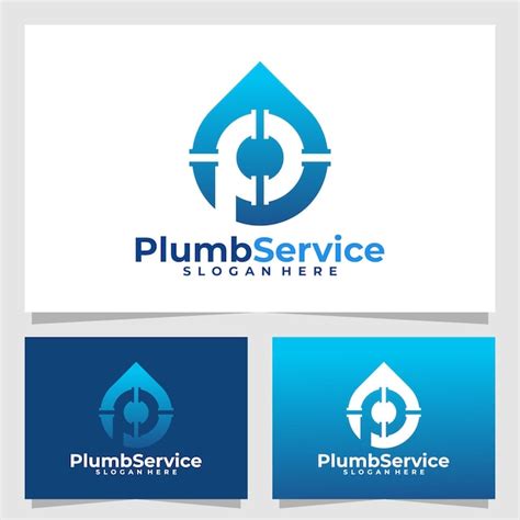 Premium Vector Plumbing Logo Vector Design Template