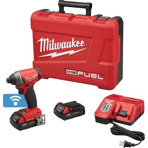 Free Shipping — Milwaukee M18 Fuel Cordless Impact Driver Kit With One