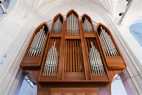 Organ Music Instrument Cathedral Acoustic Sound Stock Photo Image Of