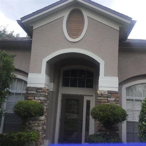Perfect Greige Sw Sherwin Williams Exterior House Colors Stucco