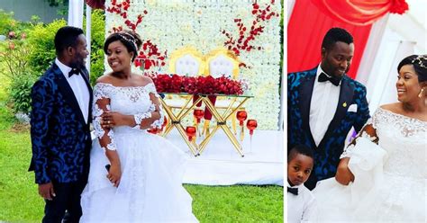 Actor Adjetey Anang Wife Renew Marriage Vows The Publisher Online