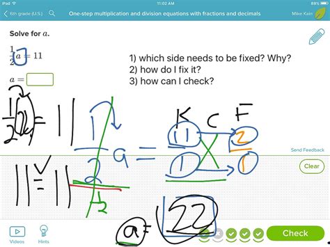 One Step Equations Multiplication And Division Worksheet