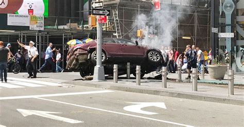 Recap Horror In New Yorks Times Square As Car Rammed Into Pedestrians