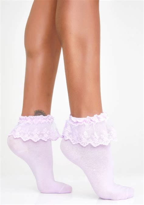 Fairy Spoiled Not Rotten Ruffle Socks Sparkle Socks Ruffled Socks