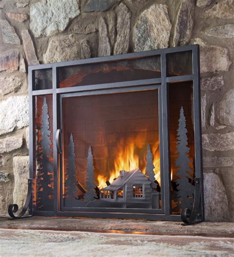 Plow And Hearth Fireplace Screen And Reviews Wayfair
