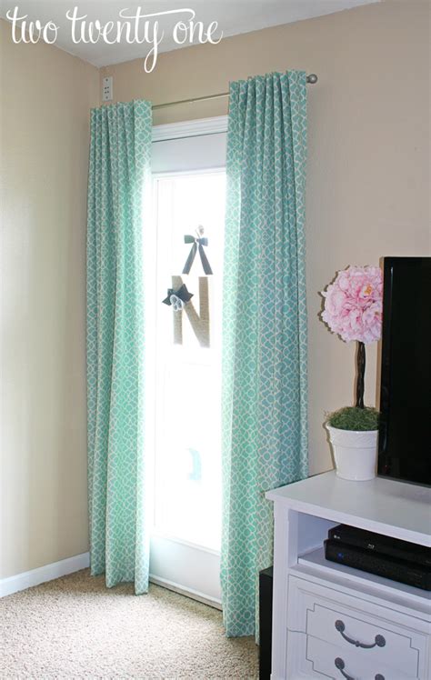 Diy industrial pipe curtain rods boys room update making lemonade. How to Make Curtains {DIY} - Two Twenty One