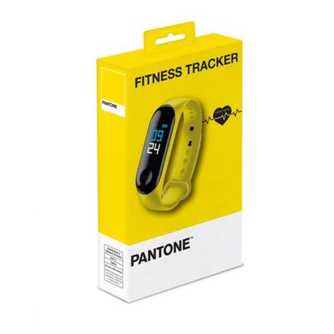 Pantone Fitness Tracker U Žutoj Boji — Bazzarrs