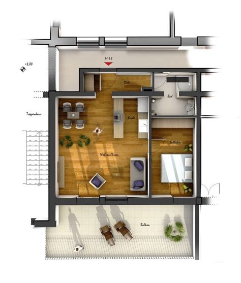 bedroom houseapartment plans rendered floor plan apartment