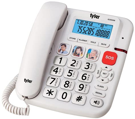 Buy Tyler Big Button Phone For Seniors Landline Phone Loud Ringer For