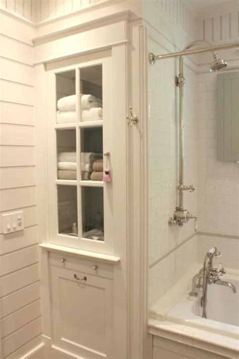A bathroom mirror cabinet is a great choice for storage and grooming and can add the illusion of space to even the bathroom furniture cabinets bathroom furniture cabinets are a great way to bring personality and flair to your space when creating your dream. Great built-in linen cabinet - Daily Home Decorations