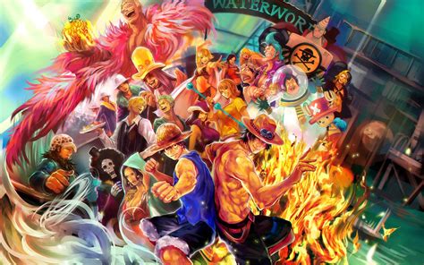 One Piece Wallpaper  Pc ภาพเคลื่อนไหว Auiithanat Looking For