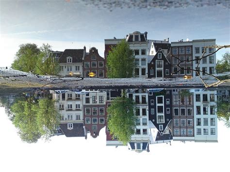 Reflections Of Amsterdam Panorama I Panorama Reflection
