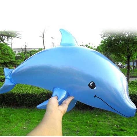 Can be used in swimming pools, lakes, and more. Large Inflatable Dolphin For Pool/Beach | Dolphins, Party ...