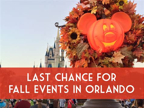 Last Chance For Fall Events In Orlando Hawthorn Suites