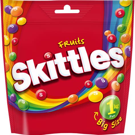 Skittles Fruits 1kg Bag Skittles