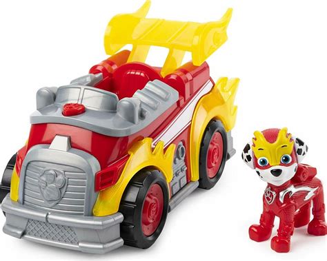 spin master paw patrol mighty pups super paws marshall deluxe vehicle 20115476 skroutz gr