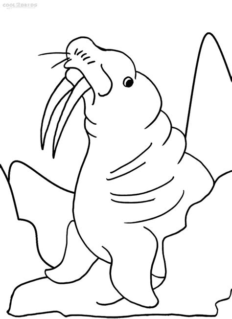 Just as important, coloring also can help parents keep tabs on their child's psychological state of mind. Printable Walrus Coloring Pages For Kids | Cool2bKids